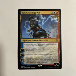 Ral, Crackling Wit (Non-foil) Bloomburrow 0230 Mythic MTG - Image 1