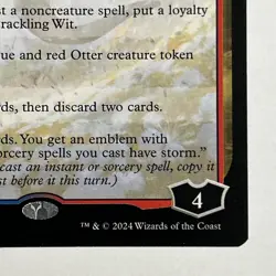 Ral, Crackling Wit (Non-foil) Bloomburrow 0230 Mythic MTG - Image 2