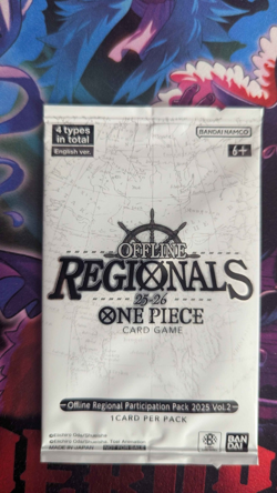 One Piece TCG Offline Regional Participation Pack 2025 Vol. 2 Sealed unopened - Image 1