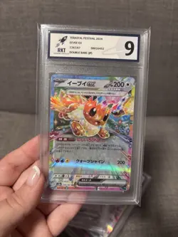 3 X Pokemon Eeveelutions Card Slabs Bundle RKT Graded 9 Eevee Umbreon Sylveon - Image 2