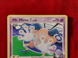 MR. MIME LV.53 POKEMON 2009 Rising Rivals TCG Card# 28/111 Excellent+ LP - Image 2