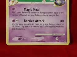 MR. MIME LV.53 POKEMON 2009 Rising Rivals TCG Card# 28/111 Excellent+ LP - Image 3