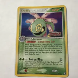 Cradily 7/108 2007 EX Power Keepers Pokemon Card TCG Reverse Holo Rare - Image 1