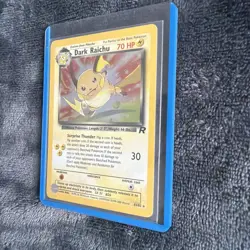 Pokemon Dark Raichu Holo TCG Card 83/82 Secret Rare, Excellent LP (Excellent) - Image 2