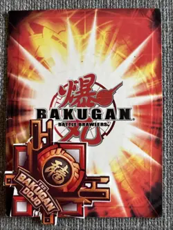 Bakugan New Vestroia Building Gate 🏅 Gold Gate Card Ser# 13/48n Maxus Dragonoid - Image 4