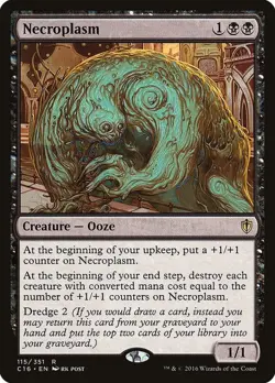 MP Necroplasm, MTG, Commander 2016, Magic the Gathering, 115 *D - Image 1