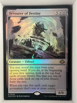 Devourer of Destiny Foil R Modern Horizons 3 2 NM - Image 1
