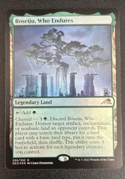 Boseiju, Who Endures Kamigawa: Neon Dynasty Foil NM - Image 1