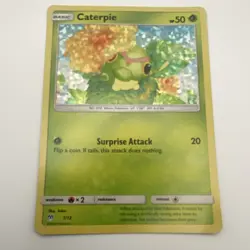 Pokemon Caterpie 001/012 McDonald's 2019 Promo Holo Basic 50 HP English - Image 2