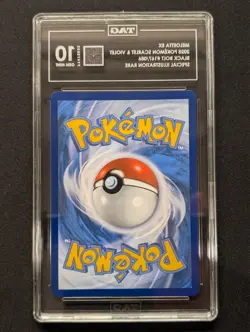 Meloetta ex 167/086 TAG 10 SV Black Bolt Special Illustration Rare Pokemon PSA - Image 2