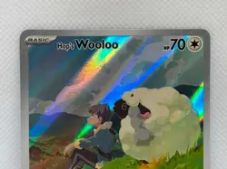 Pokemon Journey Together - Hop's Wooloo 170/159 - Illustration Rare - NM/M Cond - Image 2