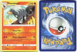 Houndoom 46/214 Rare Lost Thunder Pokemon LP - Image 3