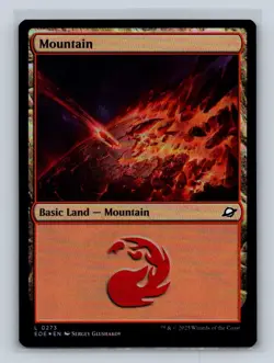 Mountain (0273) Edge of Eternities #273 MTG Foil - Image 1