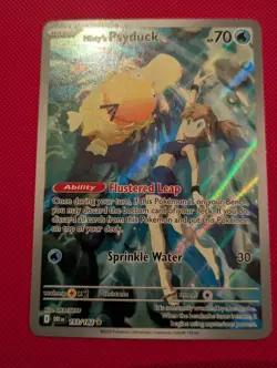 Pokemon Misty’s Psyduck 193/182 - Destined Rivals Illustration Rare - Image 1