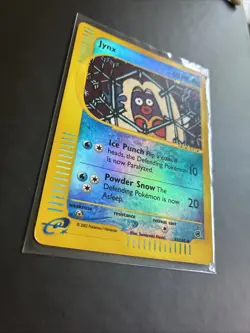 Pokemon TCG Jynx Expedition Base Set 83/165 Reverse Holo Uncommon LP - Image 2