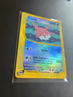 Pokemon TCG Corsola Expedition Base Set 102/165 Reverse Holo LP - Image 2