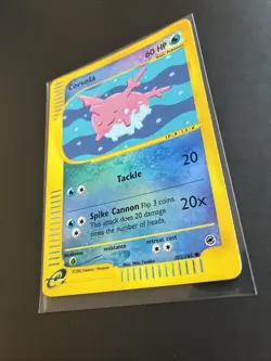 Pokemon TCG Corsola Expedition Base Set 102/165 Reverse Holo LP - Image 3