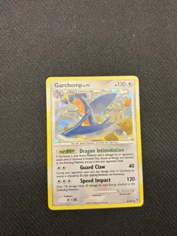 Pokemon Garchomp TCG 5/147 Supreme Victors Cracked Ice Near Mint Holo Rare 2009 - Image 2