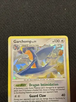 Pokemon Garchomp TCG 5/147 Supreme Victors Cracked Ice Near Mint Holo Rare 2009 - Image 3