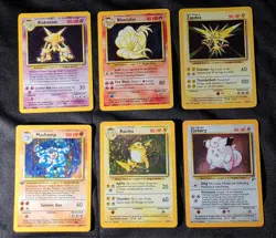 Pokemon TCG BASE SET holo rare assortment - Image 1