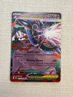 Mega Floette ex 35/86 Double Rare Pokemon Chaos Rising ME04 NM - Image 1