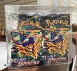 36x ~ESP~ SPANISH Cenit Supremo Crown Zenith Pokemon Booster Packs & Box - Image 1