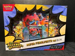 Pokemon TCG Mega Evolution Ascended Heroes Mega Feraligatr EX Box - Image 1