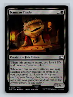 Namazu Trader FINAL FANTASY #107 MTG Foil - Image 1
