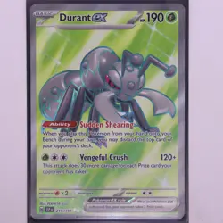 Pokemon TCG - Durant ex - 215/191 - Ultra Rare - Surging Sparks - Full Art - Image 1