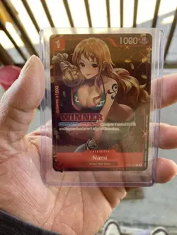 Nami (Tournament Pack Vol. 3) [Winner] ST01-007 One Piece Promotion Cards Foil - Image 1
