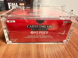 Carrying On His Will Booster Box OP-13 One Piece TCG: Factory Sealed ENGLISH - Image 2