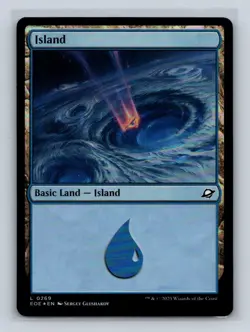 Island (0269) Edge of Eternities #269 MTG Foil - Image 1