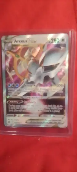 Arceus VSTAR - (Metal Card) 123/172 Miscellaneous Cards & Products Holo - Image 1