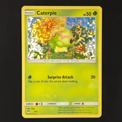 Caterpie 1/12 - McDonald’s Promo - Pokemon Card - Image 1