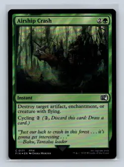 Airship Crash FINAL FANTASY #171 MTG Foil - Image 1