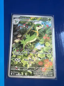 Pokemon TCG Card Servine 088/086 Black Bolt Illustration Rare *English* - NM - Image 1
