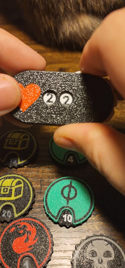 Magic the Gathering Simple Spinning Counters and Tokens - Image 2