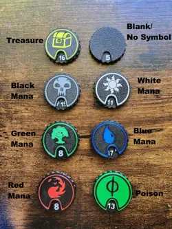 Magic the Gathering Simple Spinning Counters and Tokens - Image 4