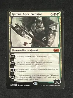 Garruk, Apex Predator #210 Magic the Gathering M15 - Image 1