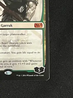 Garruk, Apex Predator #210 Magic the Gathering M15 - Image 4