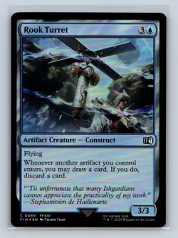 Rook Turret FINAL FANTASY #69 MTG Foil - Image 1