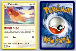 PIDGEOTTO 123/181 C TEAM UP POKEMON MP MIZUE - Image 3