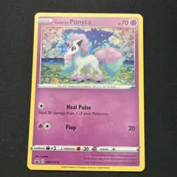 Pokemon Galarian Ponyta Promo SWSH013 - Image 1