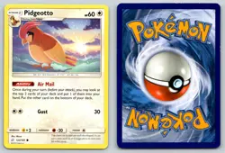 PIDGEOTTO 123/181 C TEAM UP POKEMON MP MIZUE - Image 3