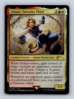 Zidane, Tantalus Thief WPN & Gateway Promos #5 MTG Foil - Image 1