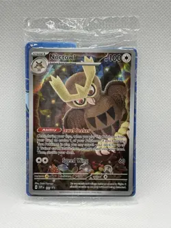 Noctowl 141 from Stellar Crown Black Star Promo ETB dividers Pokemon TCG - Image 1