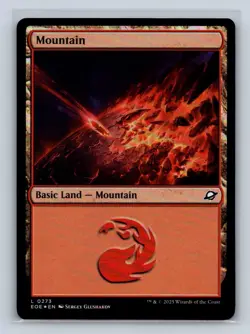 Mountain (0273) Edge of Eternities #273 MTG Foil - Image 1