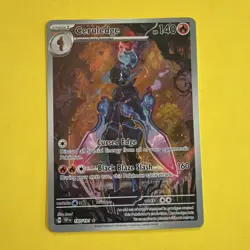 Pokemon TCG Ceruledge Sv08 Surging Sparks 197/191 Illustration Rare Holo 140HP - Image 1