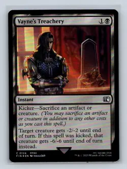 Vayne's Treachery FINAL FANTASY #124 MTG Foil - Image 1
