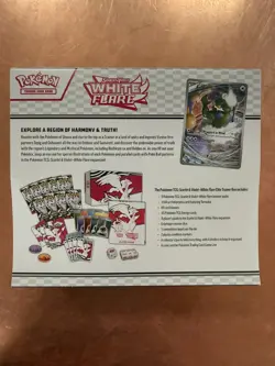 Pokemon TCG Scarlet & Violet White Flare ETB Elite Trainer Box Factory Sealed - Image 2